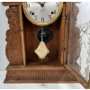 Image 2 : 1880 W.L. GILBERT NAVY OAK 8 DAY CLOCK 