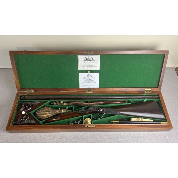 JOHN MANTON FLINTLOCK SXS IN .62 BP 