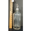 Image 2 : METROPOLITAN M.W. WORKS - CLEAR BLOWN GLASS ACID-ETCHED - SELTZER BOTTLE