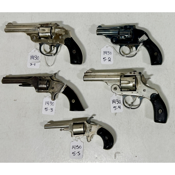 LOT OF 5 - PROHIBITED HANDGUNS