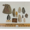 Image 2 : JOB LOT - RABBITS FOOT, ARROW HEADS & INDIAN CHISEL ETC