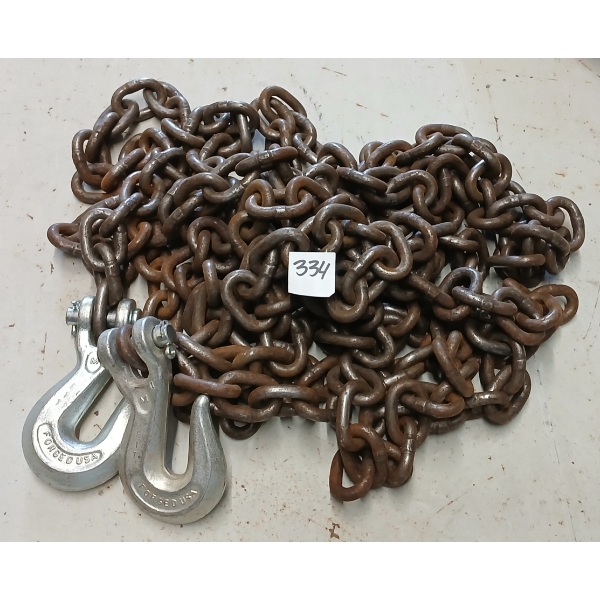20FT CHAIN W/ HOOKS