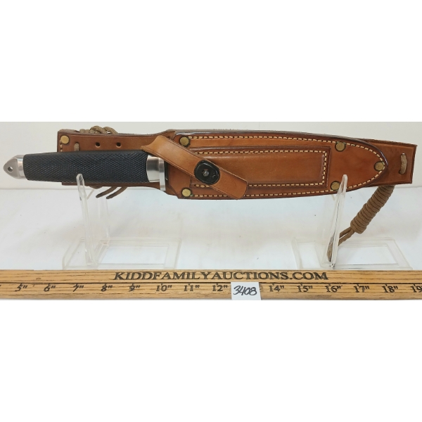 COLD STEEL TAI PAN KNIFE W/ LEATHER SHEATH
