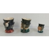Image 5 : LOT OF 4 - WARNER PINE TRINKET BOX & MINIATURE TOBY MUGS
