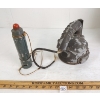 Image 2 : LOT OF 3 - WWII ROYAL AIR FORCE FLOATING TORCH & NAVAL SIGNALLING LANTERN W/ CHEST
