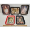 Image 1 : LOT OF 5 - COCA-COLA TRAYS