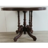Image 2 : OVAL PARLOR TABLE - MAHOGANY - C. VICTORIAN ERA