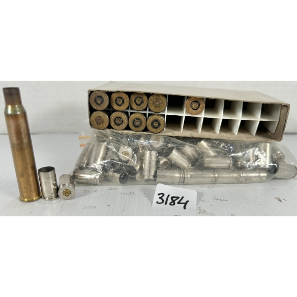BRASS: APPROX 60X .380 ACP & 10X 7X65 R
