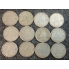 Image 1 : LOT OF 12 - 1951-1965 CDN 10 CENT COINS