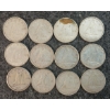 Image 1 : LOT OF 12 - 1949-1966 CDN 10 CENT COINS