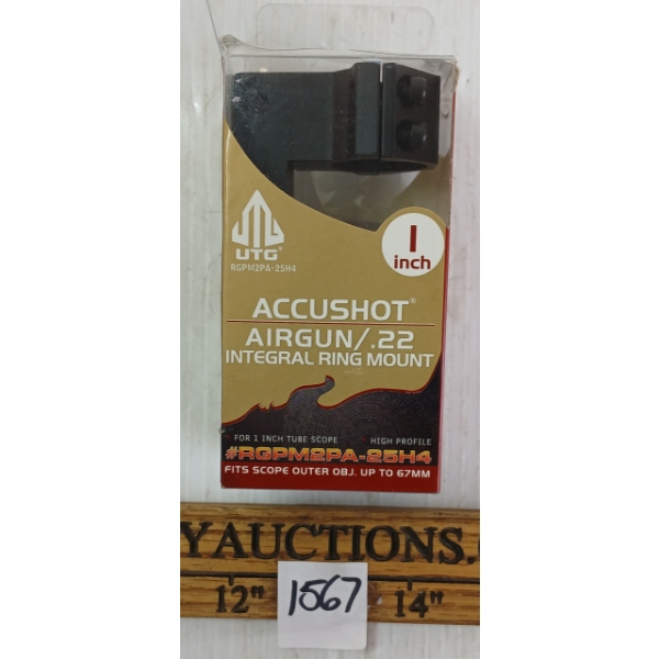 UTC ACCUSHOT AIRGUN .22CAL INTEGRAL RING MOUNT