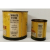 Image 2 : LOT OF 2 - WHITE ROSE PRESSURE GUN GREASE & CUP GREASE NO. 2 CANS - 1 & 5 LBS