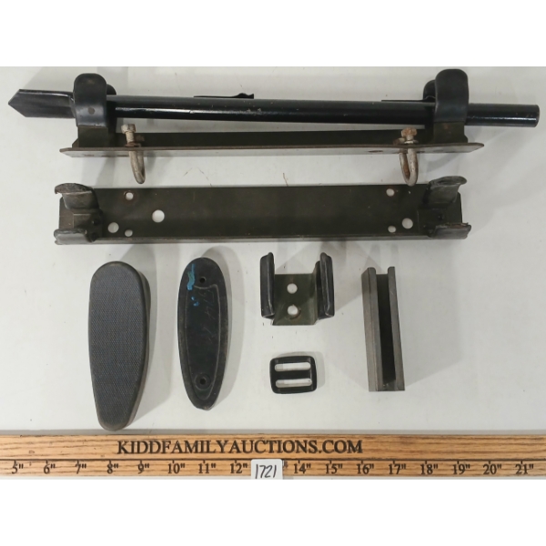 QTY OF MISC PARTS - INCL BUTT PLATES