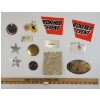 Image 2 : JOB LOT - PINS, BADGES & VISTOR TAGS, ETC