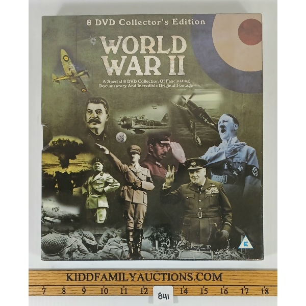 WORLD WAR II DVD BOX SET - SEALED