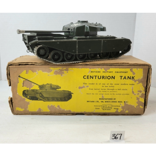 BRITAINS LEAD MODEL CENTURION TANK