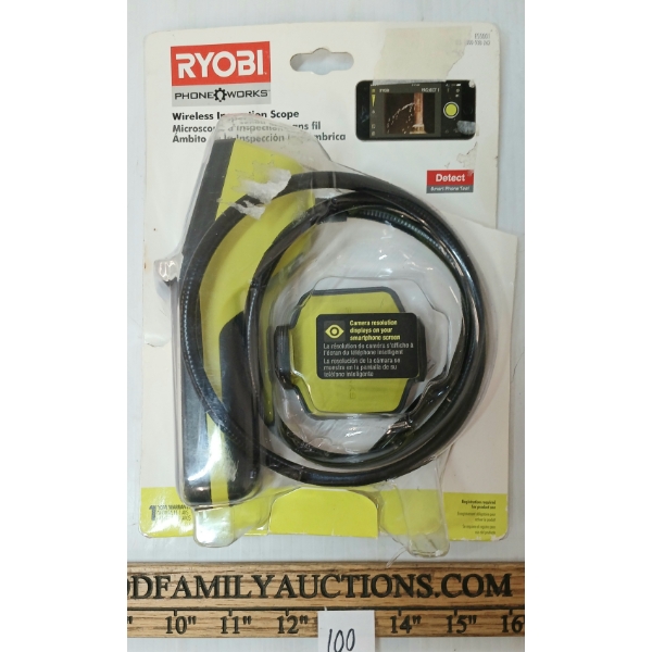 RYOBI WIRELESS INSPECTION SCOPE