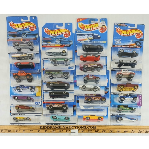 LOT OF 30 - HOTWHEELS - HYDROJET, SPLATTER PAINT SERIES, STEEL PASSION, ETC