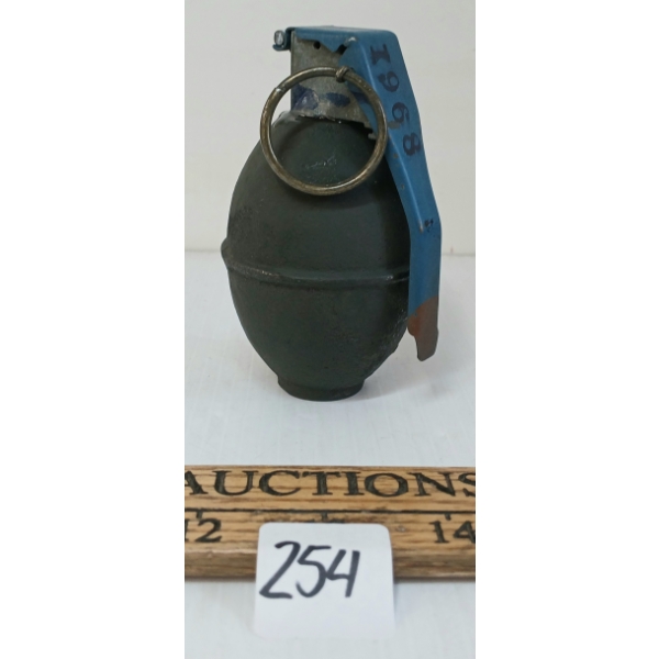 1968 U.S. VIETNAM ERA LEMON GRENADE