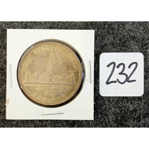 1939 CDN SILVER DOLLAR