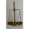 Image 3 : BRASS OFFICE LETTER SCALE W/ WEIGHTS