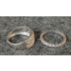 Image 4 : LOT OF 4 - STERLING SILVER EARRINGS & RINGS