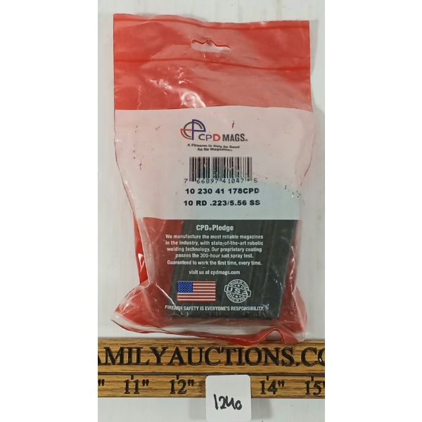 CPD 10 RND .223 MAGAZINE - PAL REQ. - SEALED