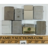 Image 2 : LOT OF 8 - SILVER TONE LIGHTERS - INCL K-LITE, IDEALINE, STORM KING, ZIPPO, ETC