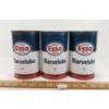 Image 1 : LOT OF 3 - IMPERIAL ESSO MARVELUBE MOTOR OIL QT CANS