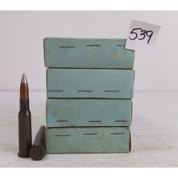 AMMO: 80X MILITARY ISSUED 7.62X54R