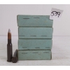 Image 1 : AMMO: 80X MILITARY ISSUED 7.62X54R
