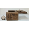 Image 2 : LOT OF 2 - WWII CDN 455 REVOLVER CASE & MISC PROJECTILE