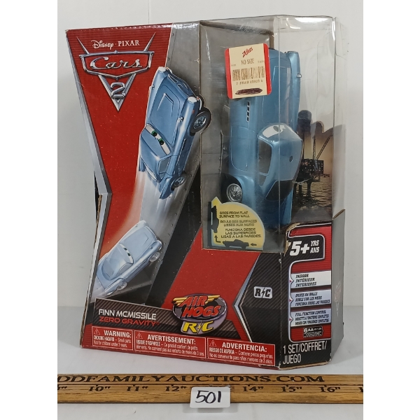 LOT OF 3 - PIXAR RC ZERO GRAVITY FINN MCMISSILE & REVELL SNAPTITE MAX MODEL KITS