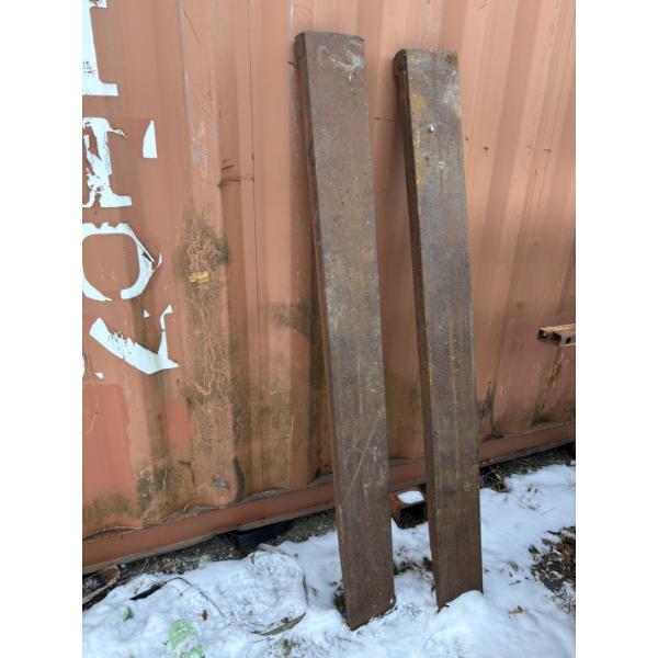 SET OF FORK EXTENSIONS - 6 FT X 7 INCH