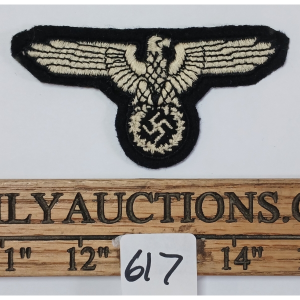 WWII GERMAN WAFFEN-SS EAGLE PATCH