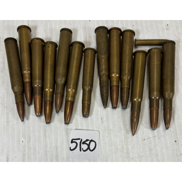 AMMO: 14X MIXED RIFLE RNDS - INCL .303 & .270