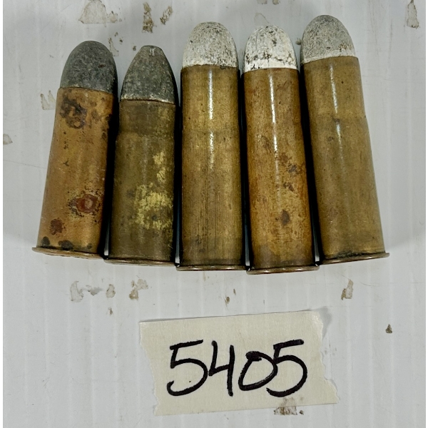 AMMO: 3X KYNOCH .577 SNIDER & 2X DC CO .57 SNIDER