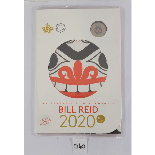 2020 RCM WE REMEMBER BILL REID MINT PROOF 
