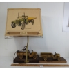 Image 1 : LOT OF 2 - CHEVROLET LAMP & BRASS MODEL