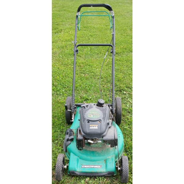 CERTIFIED SELF PROPELLED LAWN MOWER - 22IN DECK