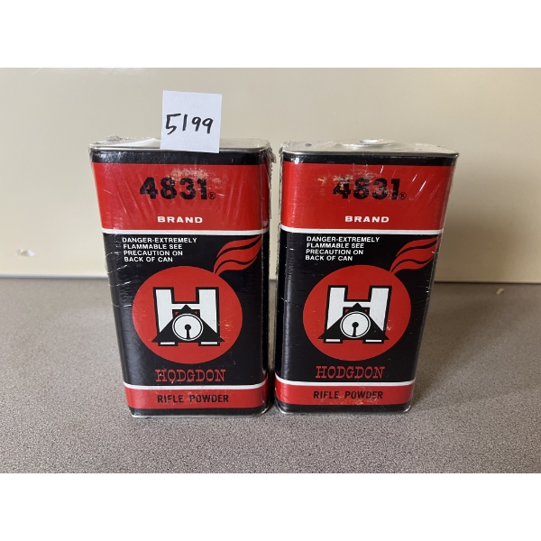 POWDER: 2LBS HODGDON 4831 - SEALED