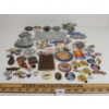 Image 2 : JOB LOT - ENAMEL PINS, BADGES, CAR DECALS, ETC