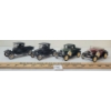 Image 1 : LOT OF 4 - NATIONAL MOTOR DIECAST FORD MODEL A'S & T'S