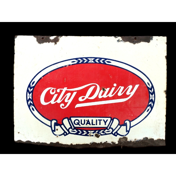 CITY DAIRY DSP SIGN
