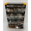 Image 3 : HOLT STORAGE CONTAINER W/ MISC. CLOCK REPAIR PARTS & HARDWARE