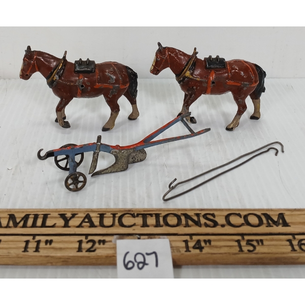 BRITAINS 6F GENERAL PURPOSE PLOUGH - MFG IN LONDON, ENGLAND