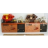 LOT OF 2 - IDEAL ROY ROGERS FIX-IT STAGECOACHES W/ ORIG BOXES