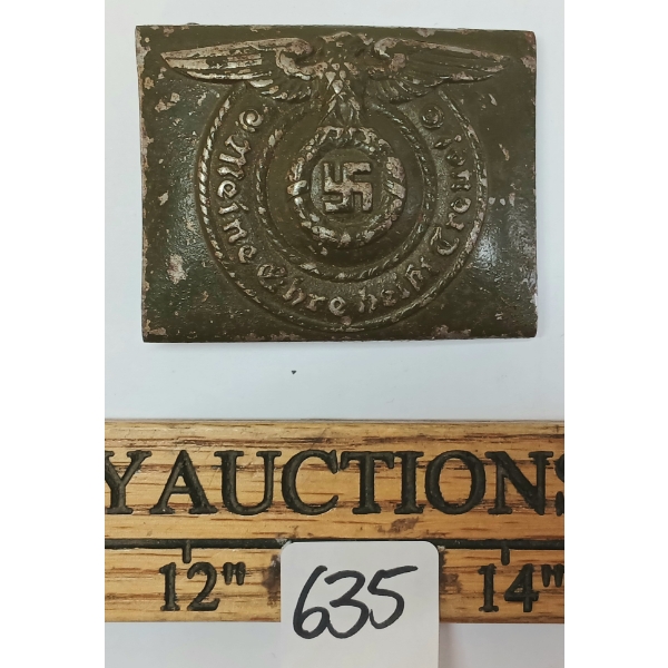 WWII GERMAN WAFFEN-SS BELT BUCKLE
