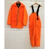 Image 2 : LOT OF 8 - NATURAL HABITAT OVERALLS, JACKETS, POUCH & TRIGGER LOCKS - BLAZE ORANGE & CAMO