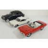 Image 1 : LOT OF 3 - SUN STAR DIECAST 1963 CORVAIR, SIGNATURE 1970 DODGE CORONET R/T & SIG. 1938 CADILLAC 